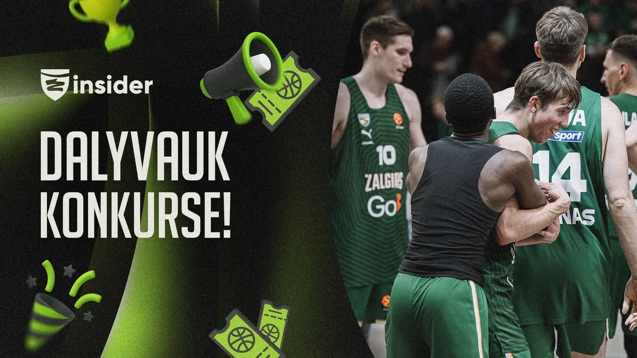 Laimėk dvigubą pakvietimą į rungtynes su „Rytu“!