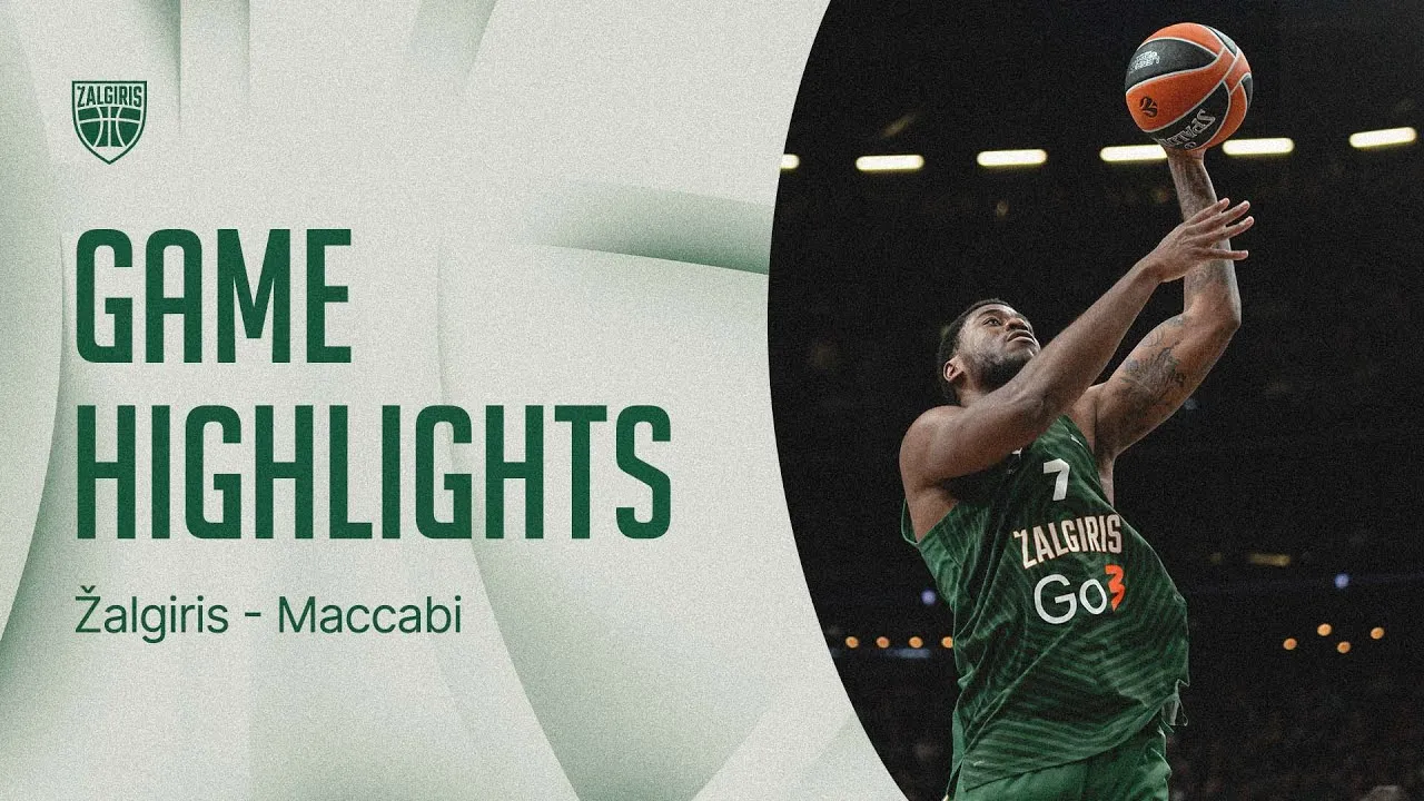 Žalgiriečių epizodų santrauka iš rungtynių su „Maccabi“