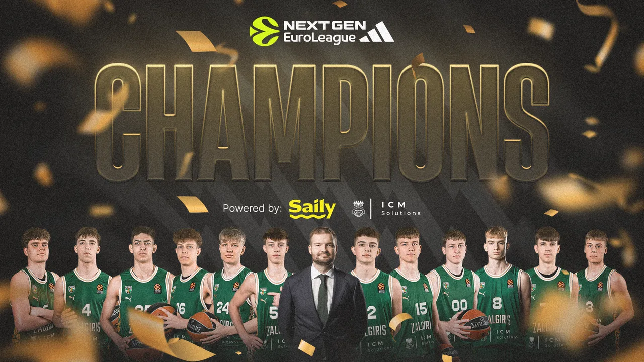 Kauno „Žalgiris“ – Eurolygos jaunių turnyro čempionas!