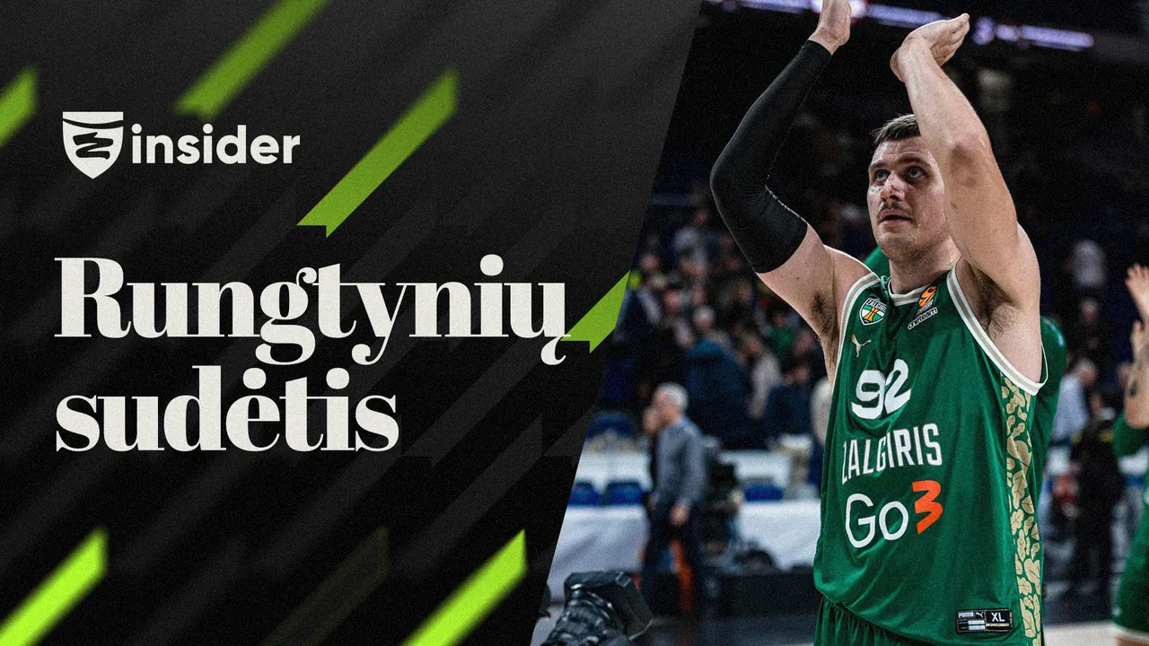 Informacija apie žalgiriečių sudėtį rungtynėms su ASVEL