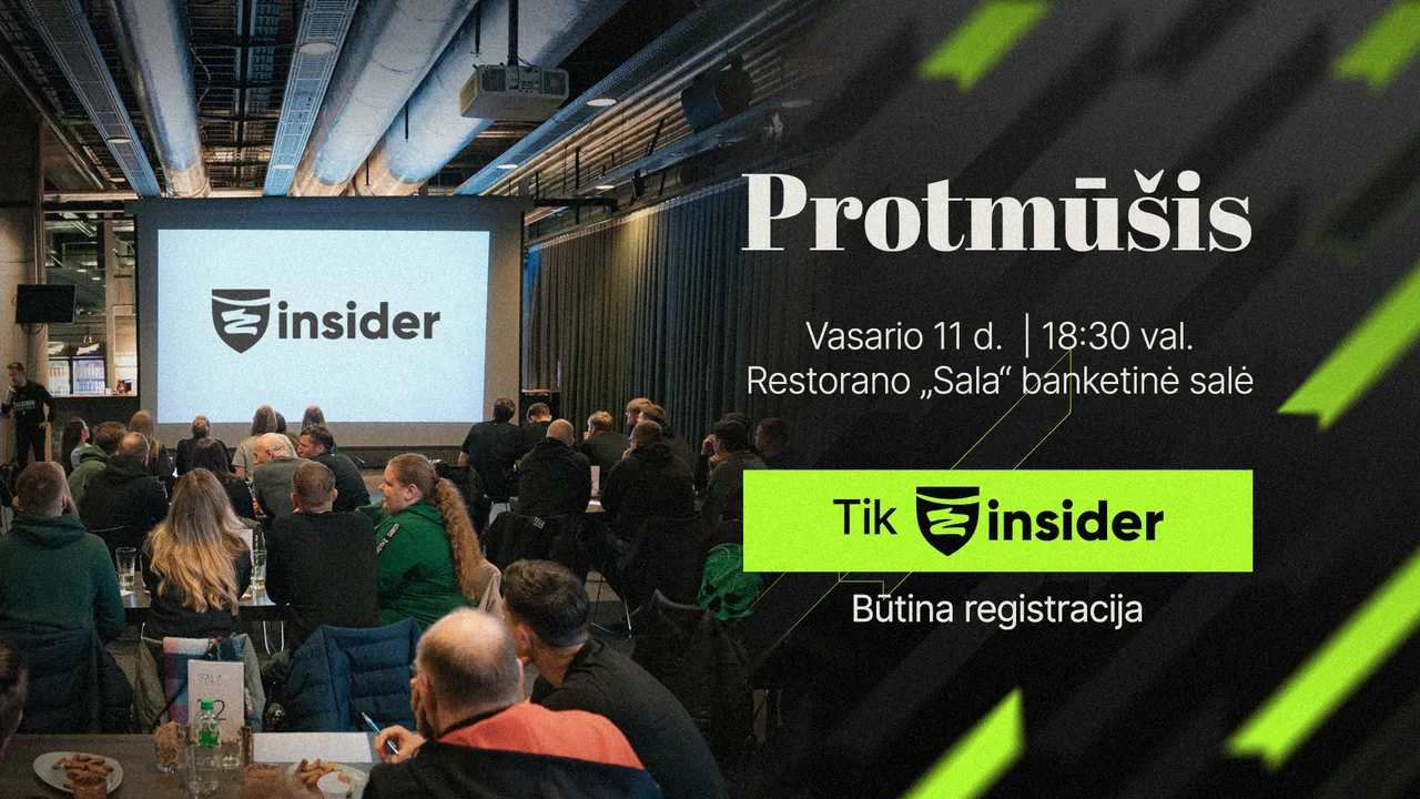 „Žalgiris Insider“ protmūšyje – žaliai baltų susibūrimas ir vertingi prizai