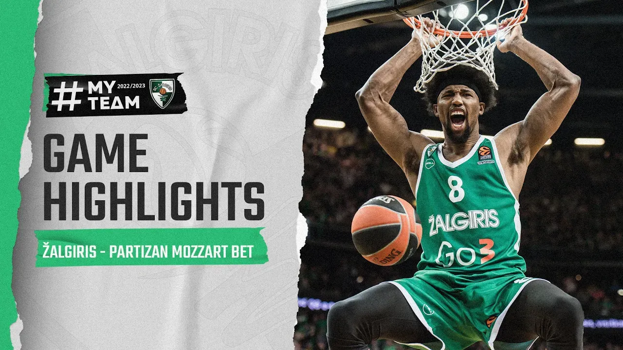 „Žalgiris“ namuose neatsilaikė prieš „Partizan“