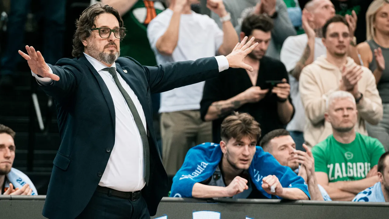A.Trinchieri: apie išvyką į Monaką, M.Jameso spindesį ir R.Šmito situaciją