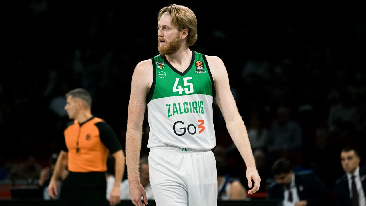 Traumą patyręs B.Manekas iškrito iš „Žalgirio“ rikiuotės