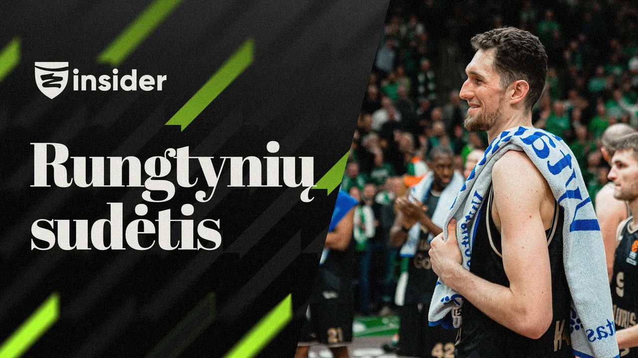 Informacija apie žalgiriečių sudėtį rungtynėms su „Rytu“