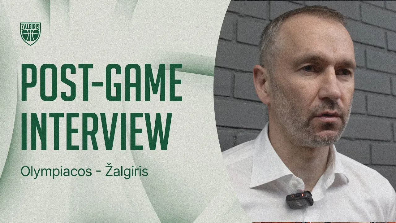 T.Masiulis po pralaimėjimo Pirėjuje: „Patyrėme atkrintamųjų lygio fiziškumą“