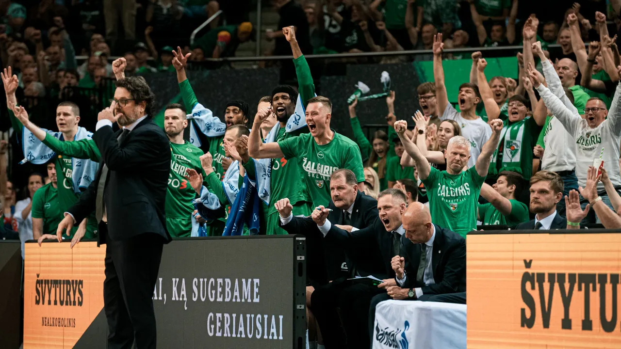 Namuose laimėjęs „Žalgiris“ pratęsė „Betsafe-LKL“ finalo seriją
