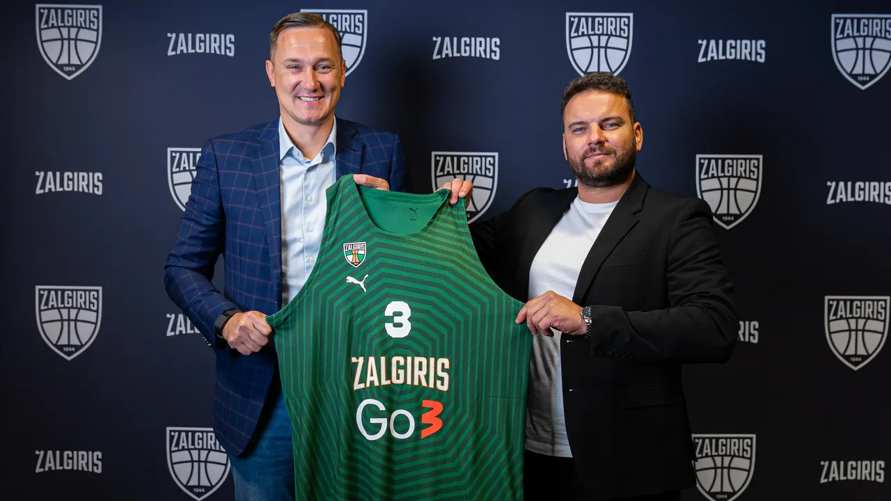 Go3 and Zalgiris extend strategic partnership for 2025-26 season