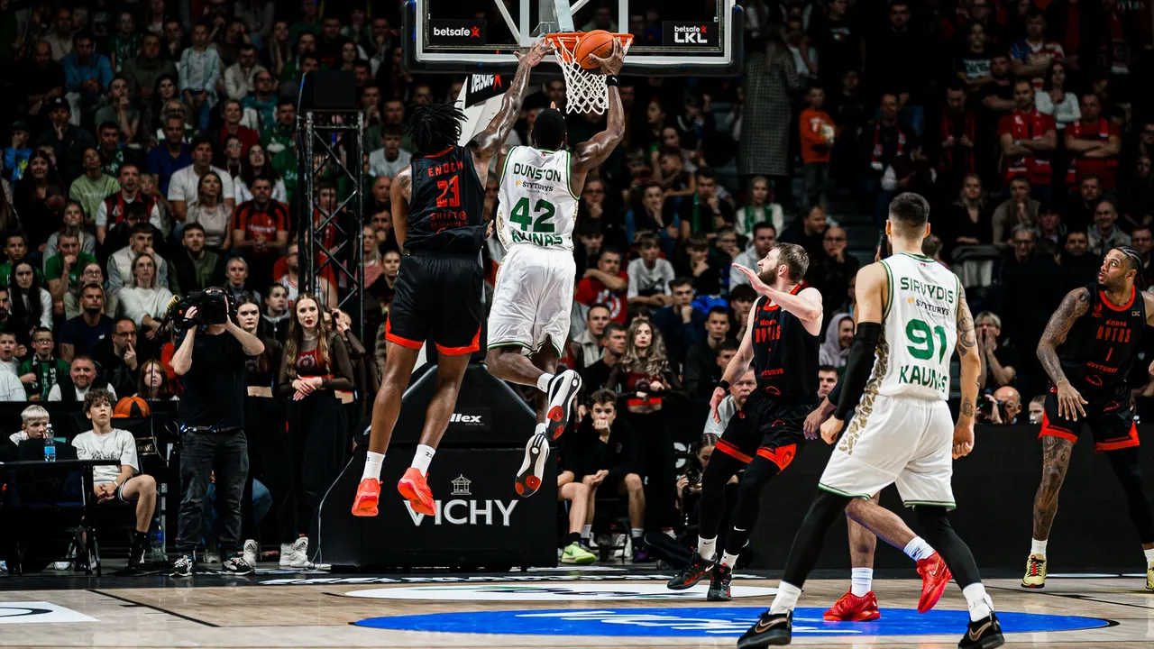 Zalgiris suffers defeat in Vilnius