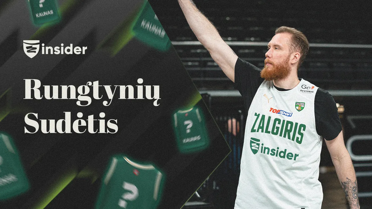 Informacija apie žalgiriečių sudėtį rungtynėms su Vilniaus „Wolves“ krepšininkais