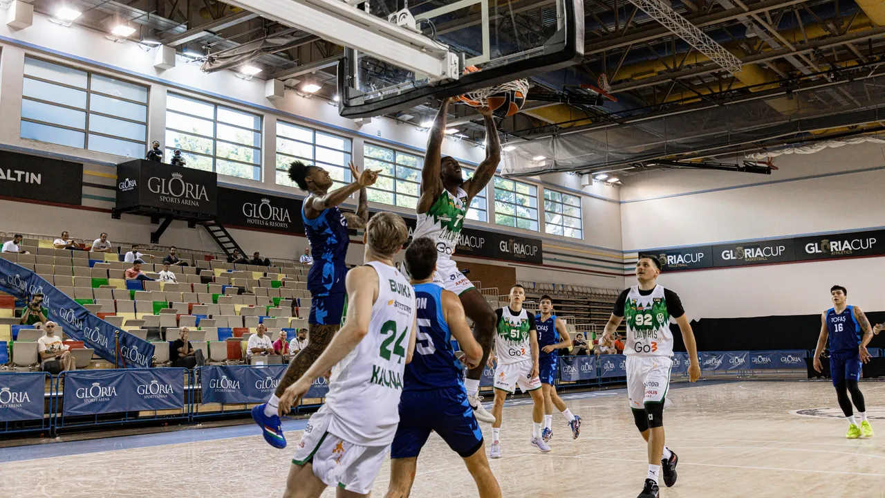 „Gloria Cup“ starte žalgiriečiai pralaimėjo FIBA Čempionų lygos ekipai