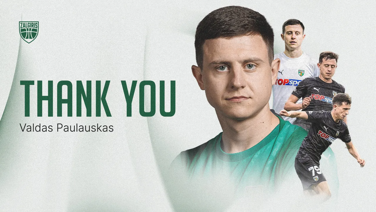 Išsiskyrė FK „Kauno Žalgirio“ ir Valdo Paulausko keliai