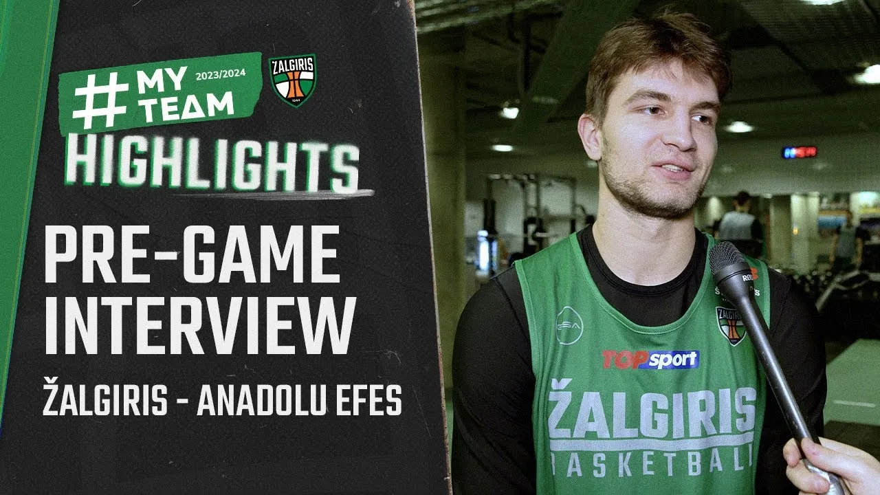 D.Giedraitis prieš mačą su „Anadolu Efes“: „Negalime nė minutės atsipalaiduoti“