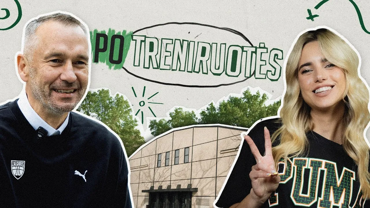 Kauno „Žalgiris“ pristato naują laidą su E.Jurgaityte – „Po treniruotės“