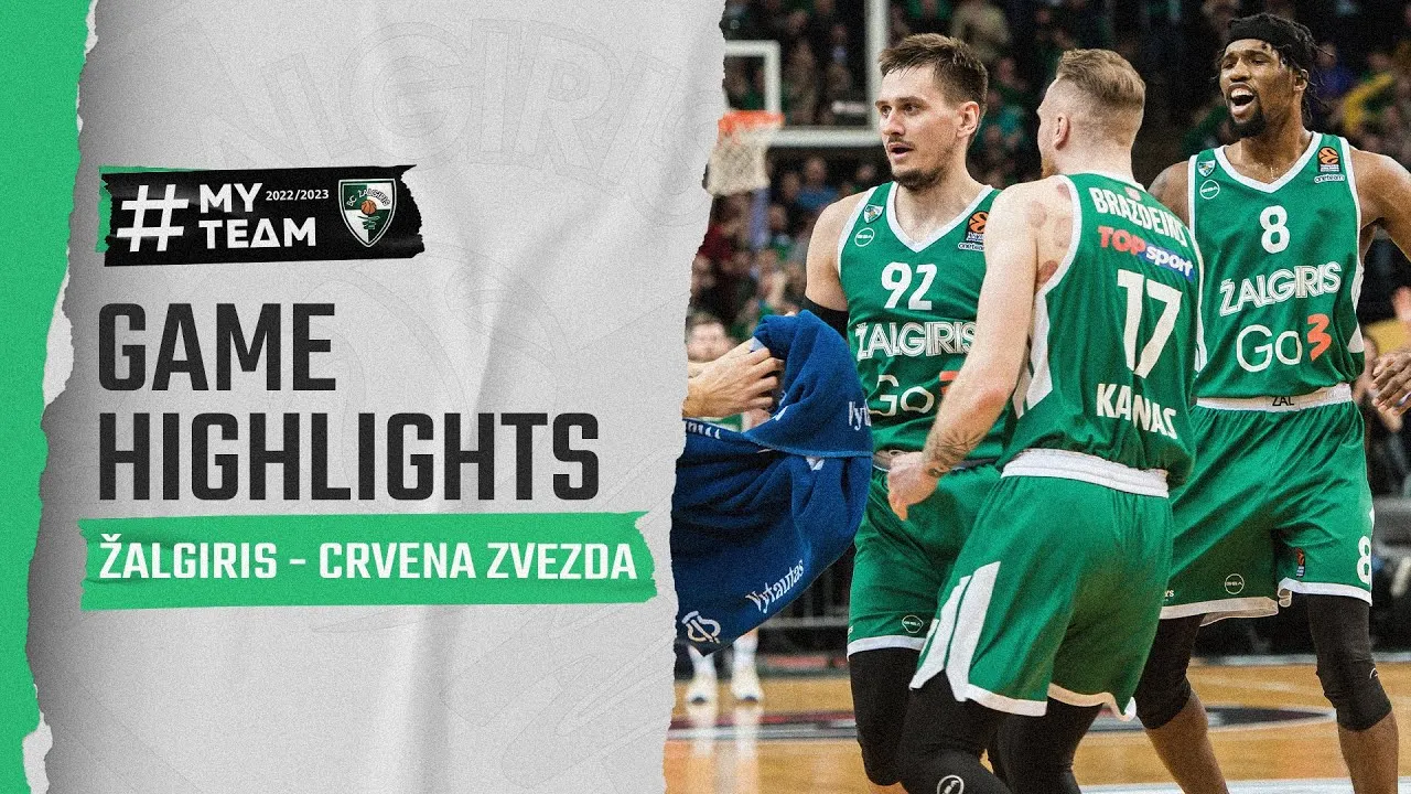 „Žalgiris“ pasiekė revanšą prieš „Crvena Zvezda“