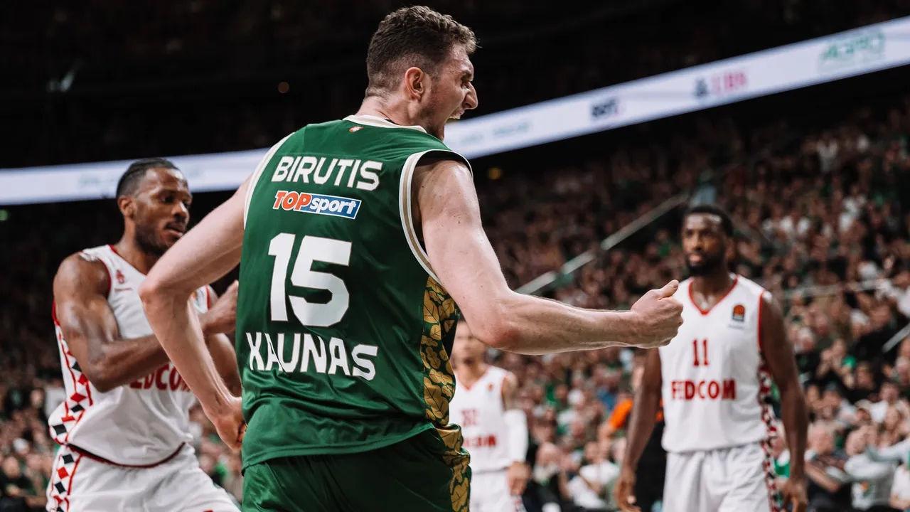 Zalgiris holds off AS Monaco’s comeback