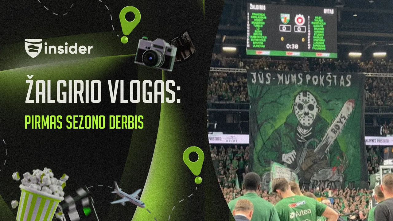 Žalgirio vlog'as: kas ten vyko derbyje ir visi rungtynių užkulisiai!