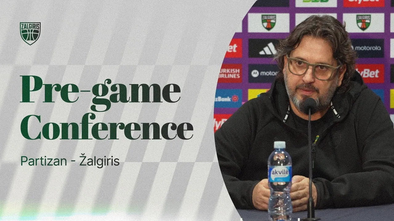 Andrea Trinchieri: “Partizan is one of the favorites for the Final Four”