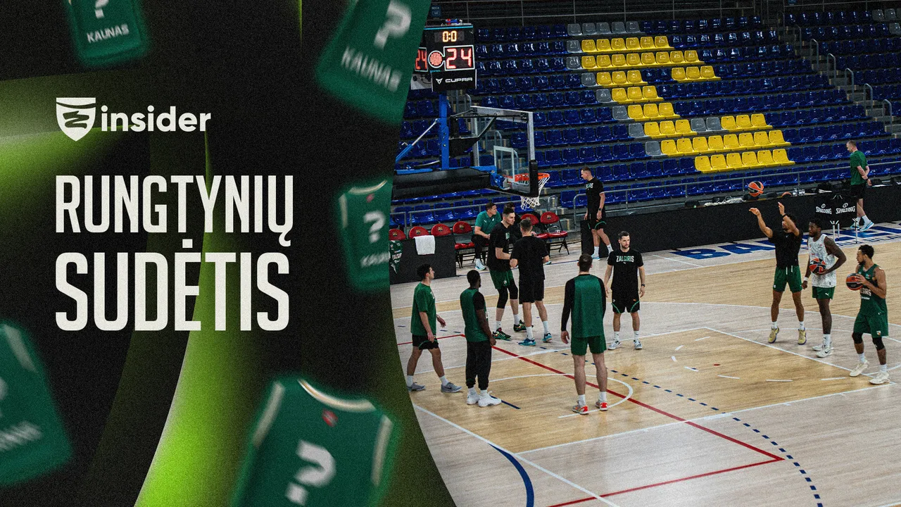 Informacija apie „Žalgirio“ sudėtį rungtynėms Barselonoje