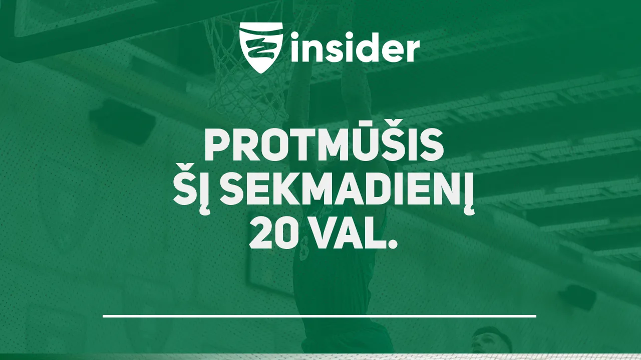 Šį sekmadienį – „Žalgiris Insider“ protmūšis