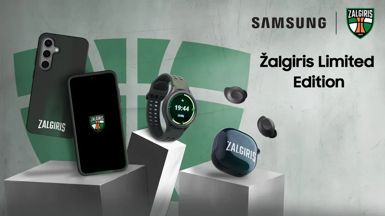 „Žalgirio“ ir „Samsung“ partnerystė ir vėl suteiks galimybę būti arčiau komandos