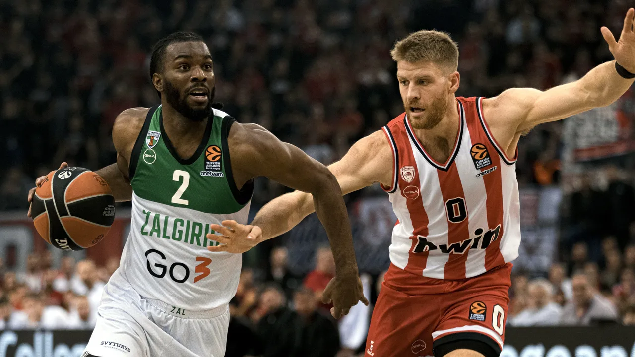 Pirmoje rungtynių dalyje varžovus paleidęs „Žalgiris“ pralaimėjo Pirėjuje