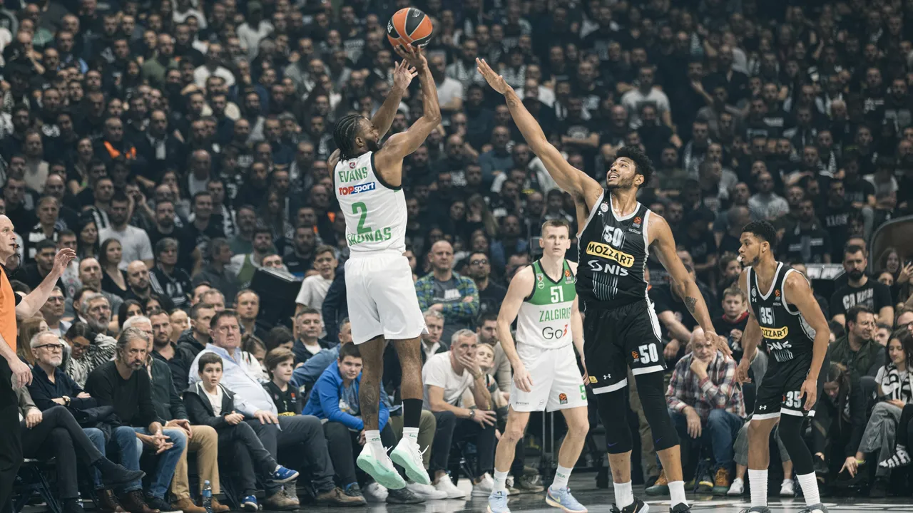 Kauno „Žalgiris“ neatsilaikė Belgrade