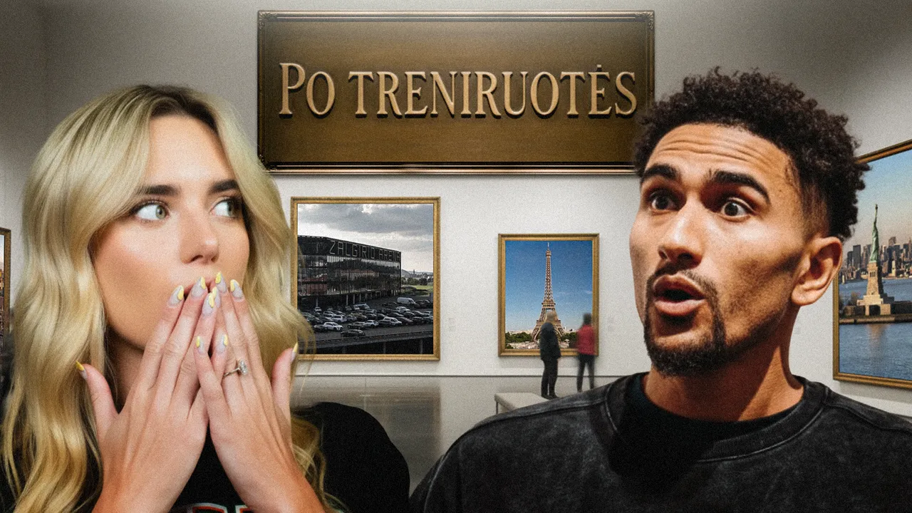 „Po treniruotės“ su M.Lo muziejuje – apie meną, didmiesčių žavesį ir gatvės krepšinį