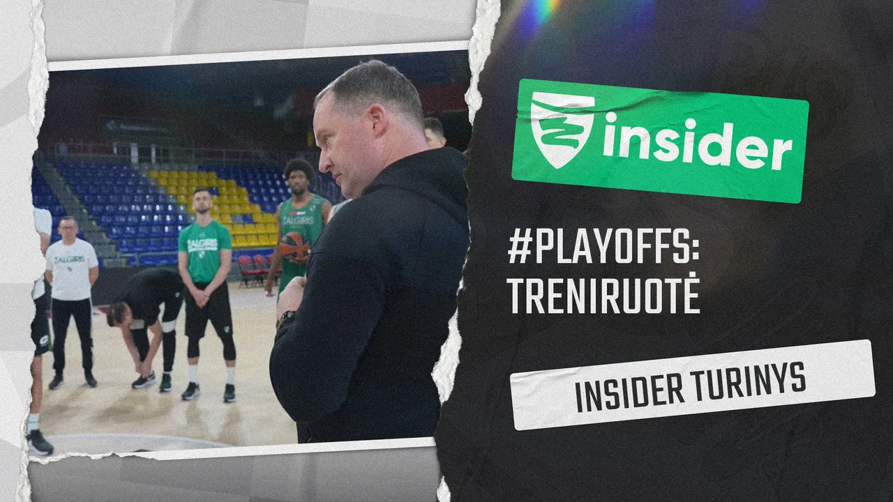 #PLAYOFFS: pirmoji treniruotė Barselonoje ir trenerio kalba