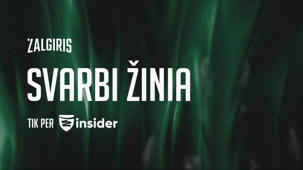 Svarbi žinia: informacija apie komandą paliekantį krepšininką