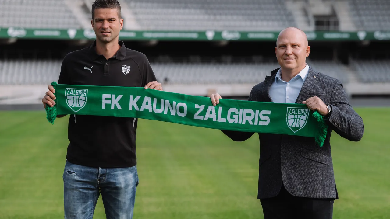 Nauju FK „Kauno Žalgirio“ partneriu tapo UAB „Saugios idėjos“