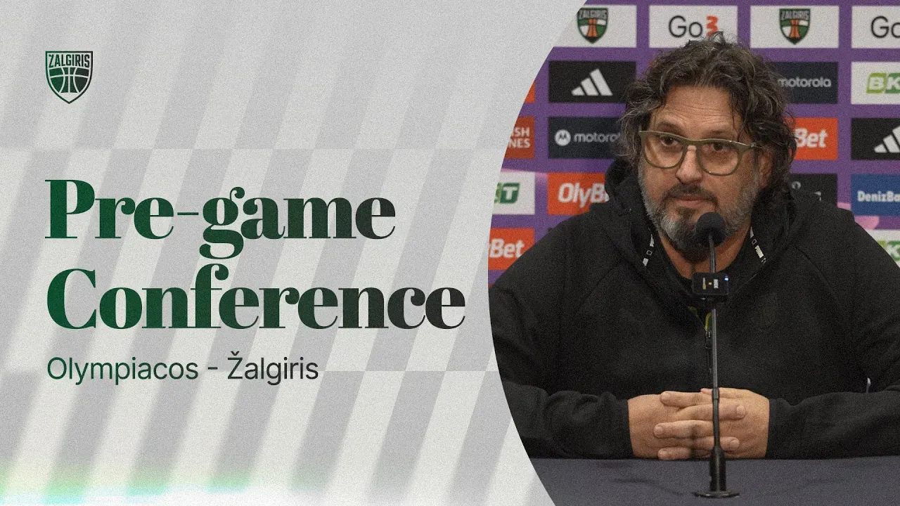 Andrea Trinchieri: “Olympiacos has the toughest defense in Europe”