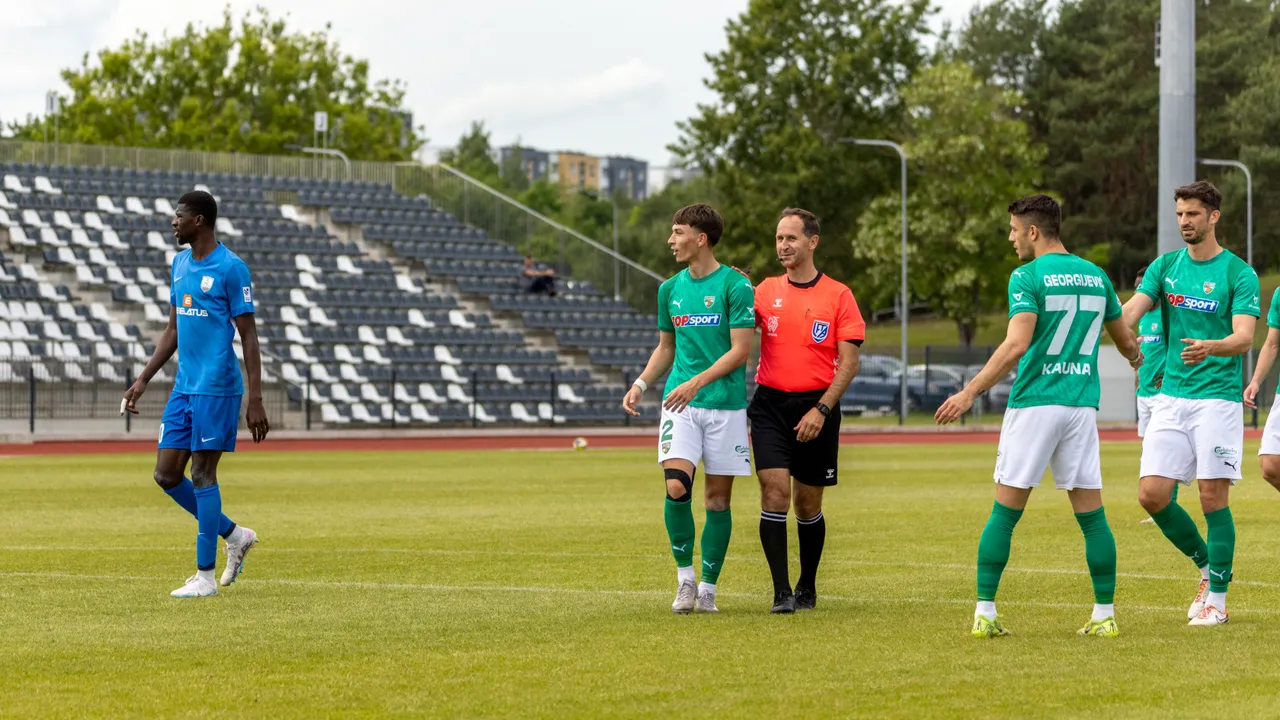 Kontrolinėse rungtynėse FK „Kauno Žalgiris“ įveikė Daugpilio komandą