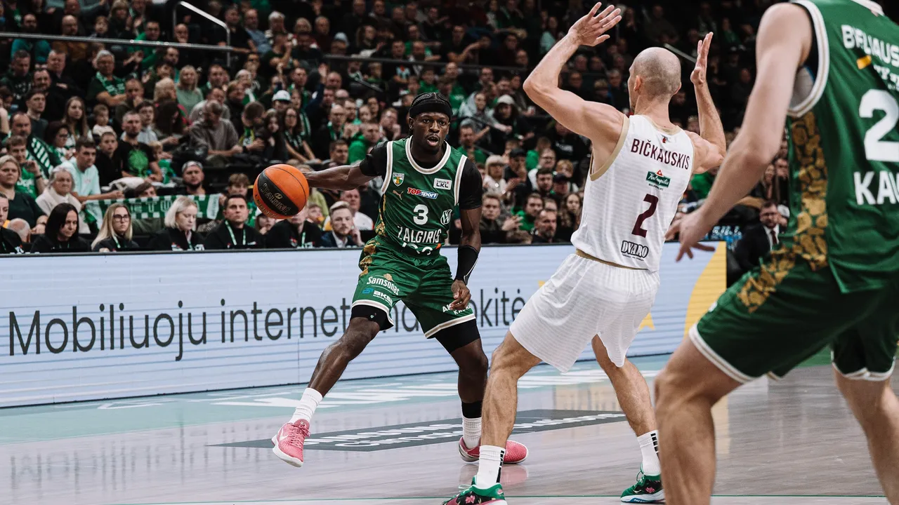 Zalgiris finishes the week with a win over Panevezys at home