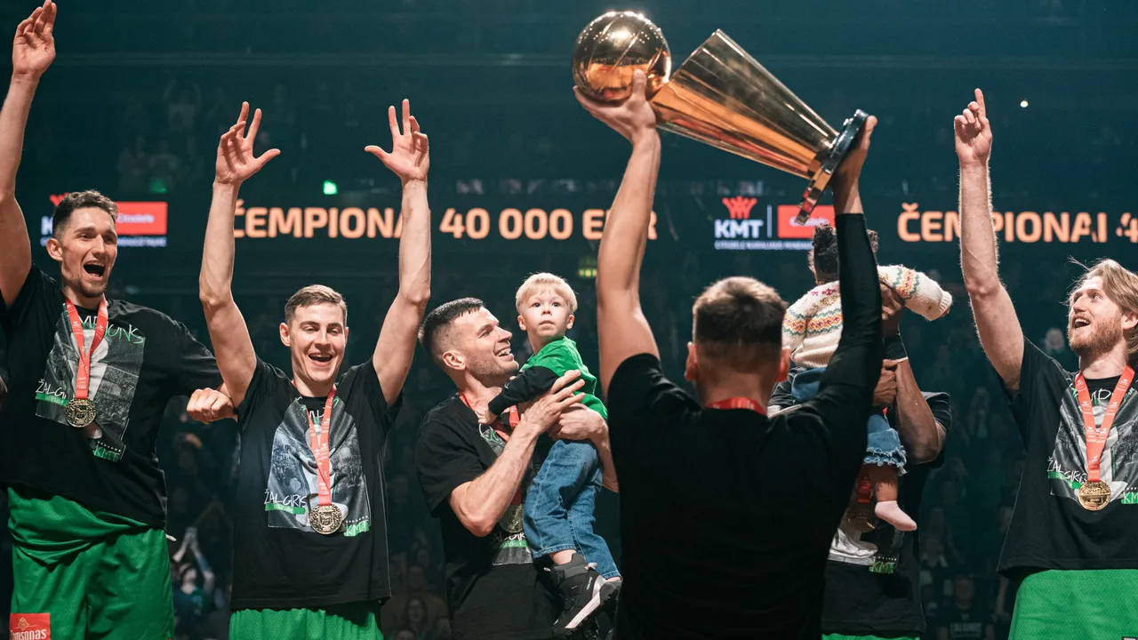 „Žalgiris Backstage“: triumfas KMT finale ir čempionai apie šventimą