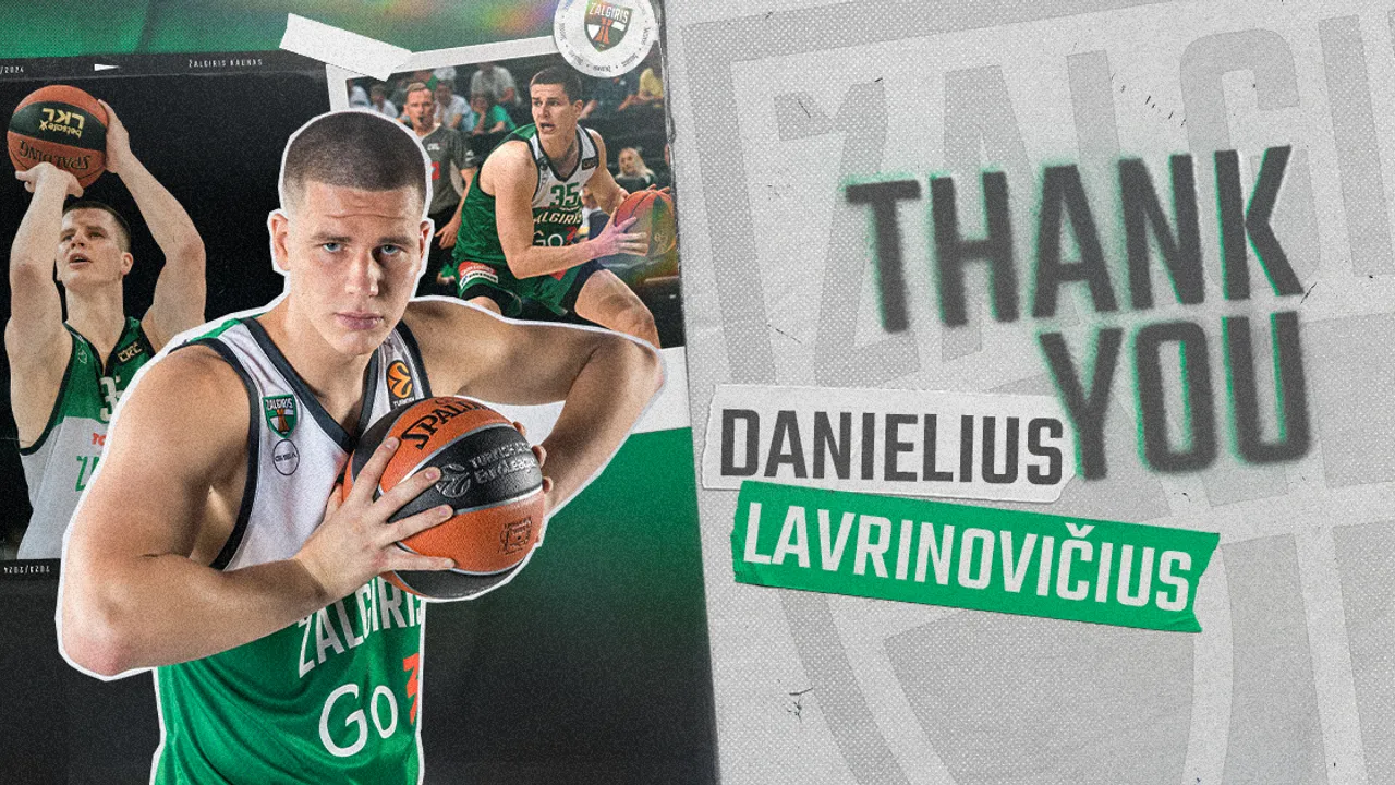 Lavrinovicius leaves Zalgiris, moves to Panevezys