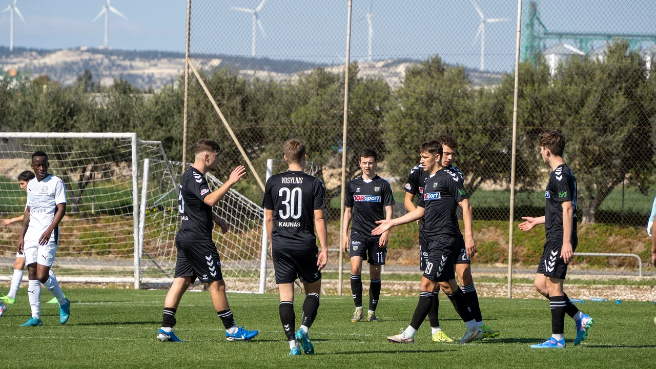 Stovyklą Kipre FK „Kauno Žalgiris“ užbaigė pergale prieš „Ararat-Armenia“