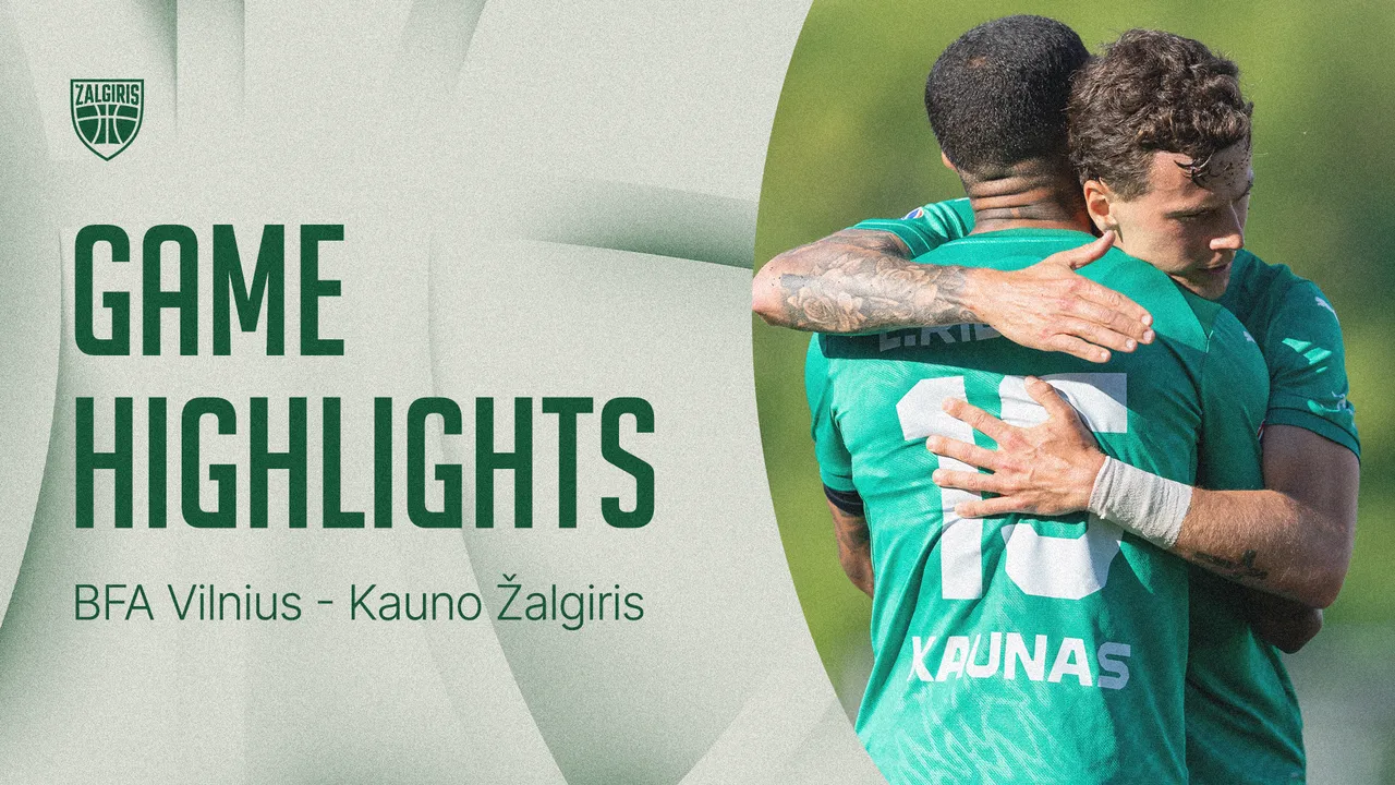 Žalgiriečių pergalė LFF taurės ketvirtfinalyje