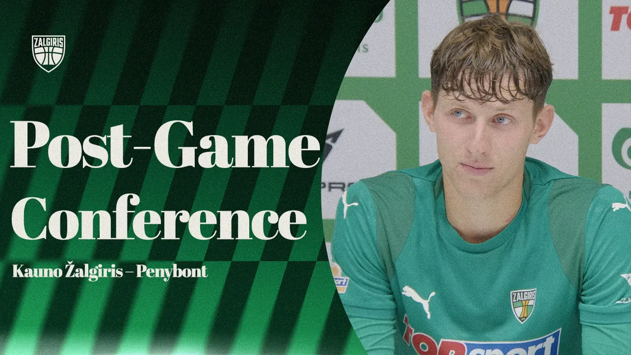 E.Černiausko ir R.Jansono konferencija po UEFA Konferencijų lygos dvikovos su „Penybont“