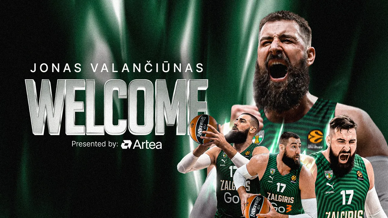„Žalgiris“ sudrebino rinką: sudaryta sutartis su Jonu Valančiūnu