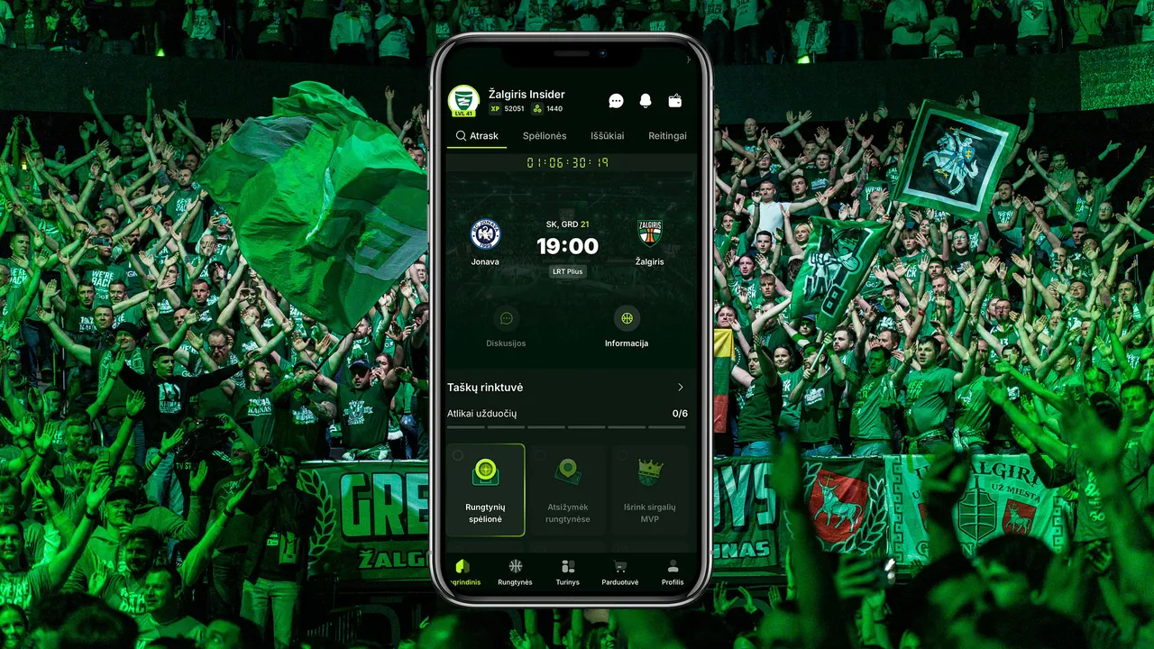 Interfejs aplikacji mobilnej Unibet na smartfonie