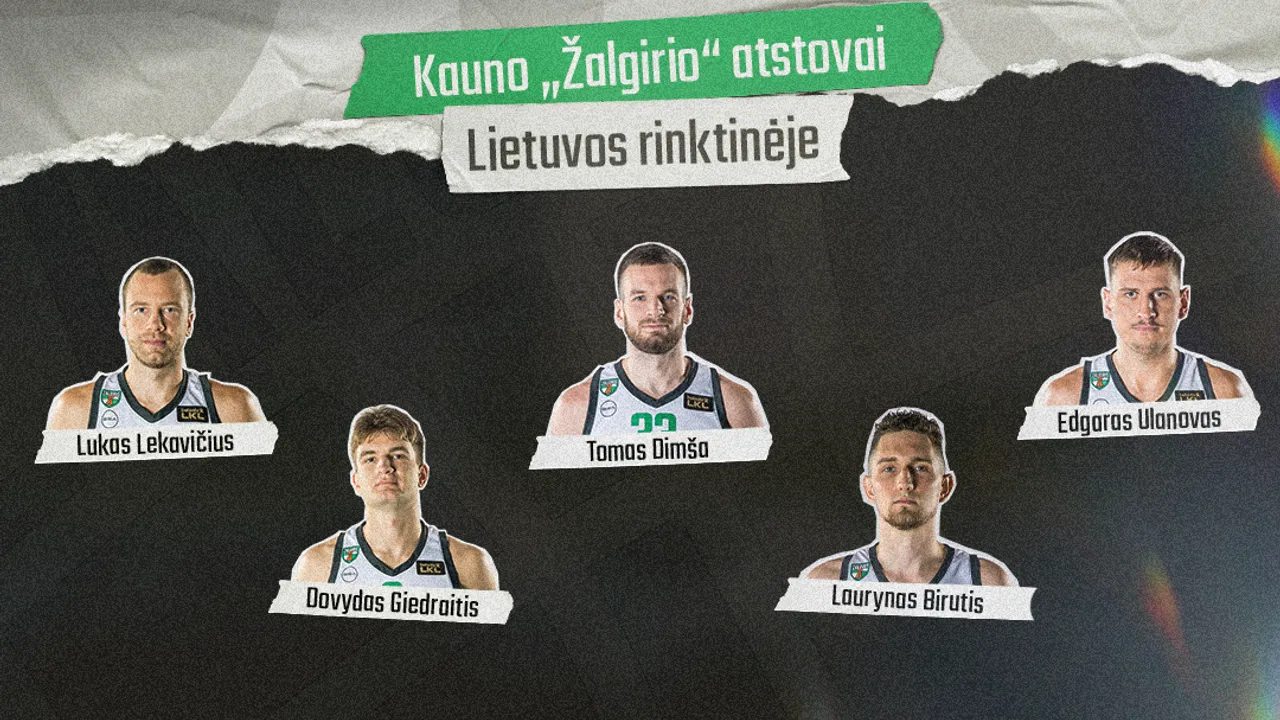 Lietuvos rinktinė FIBA lange sulauks gausių žalgiriečių pajėgų