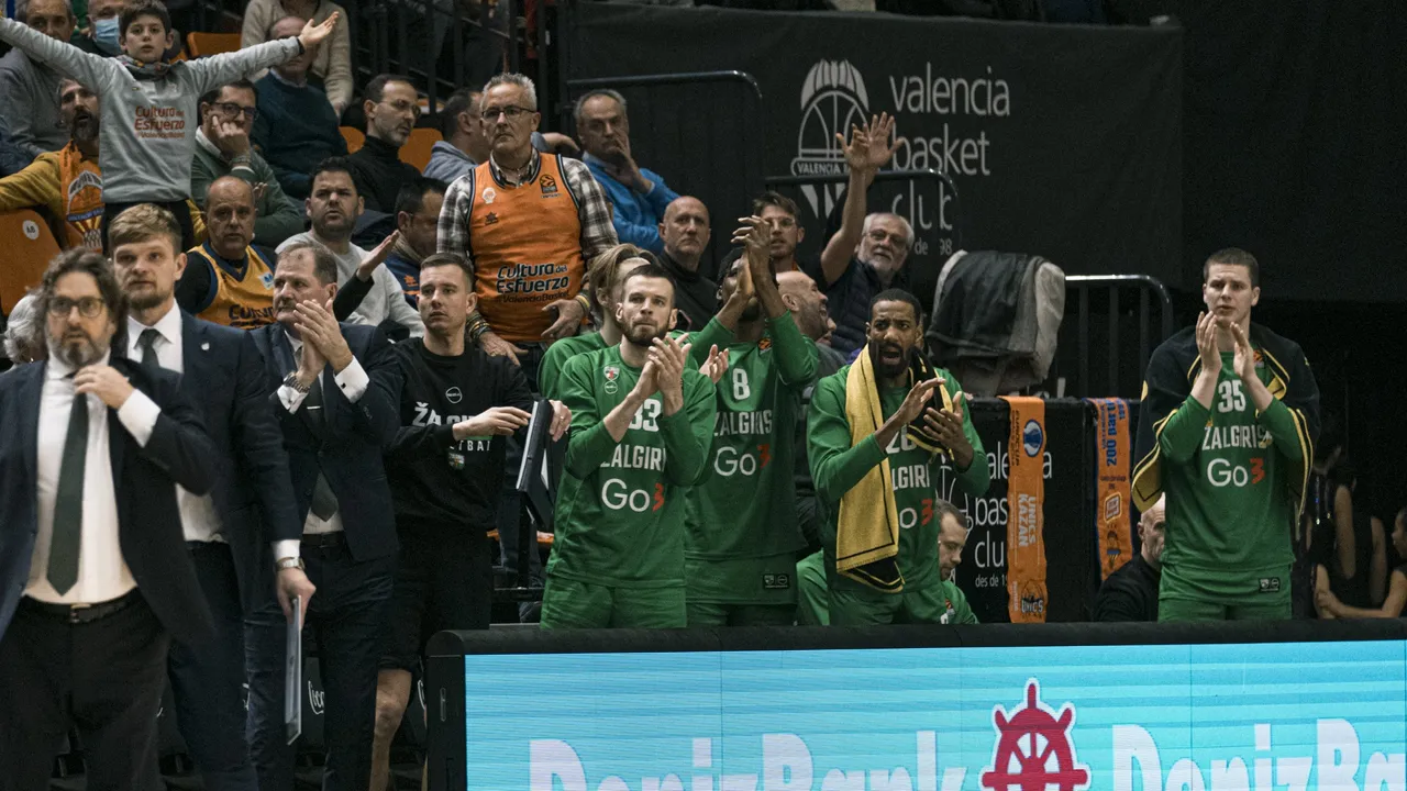 Eurolygoje – „Žalgirio“ pergalė prieš Valensijos ekipą