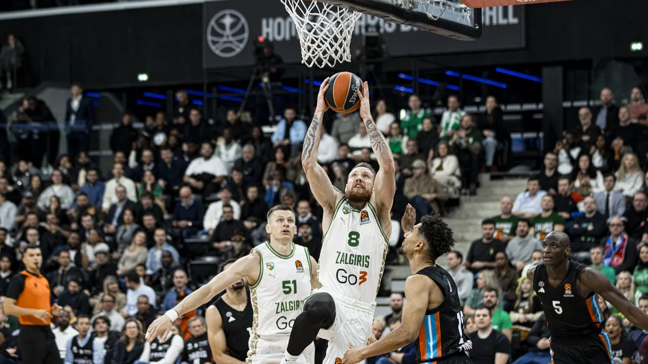 Zalgiris comes short in Paris