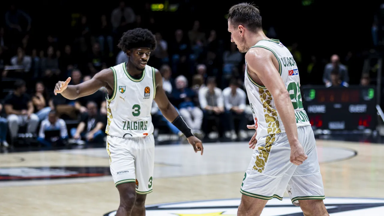 Zalgiris wins drama in Bologna