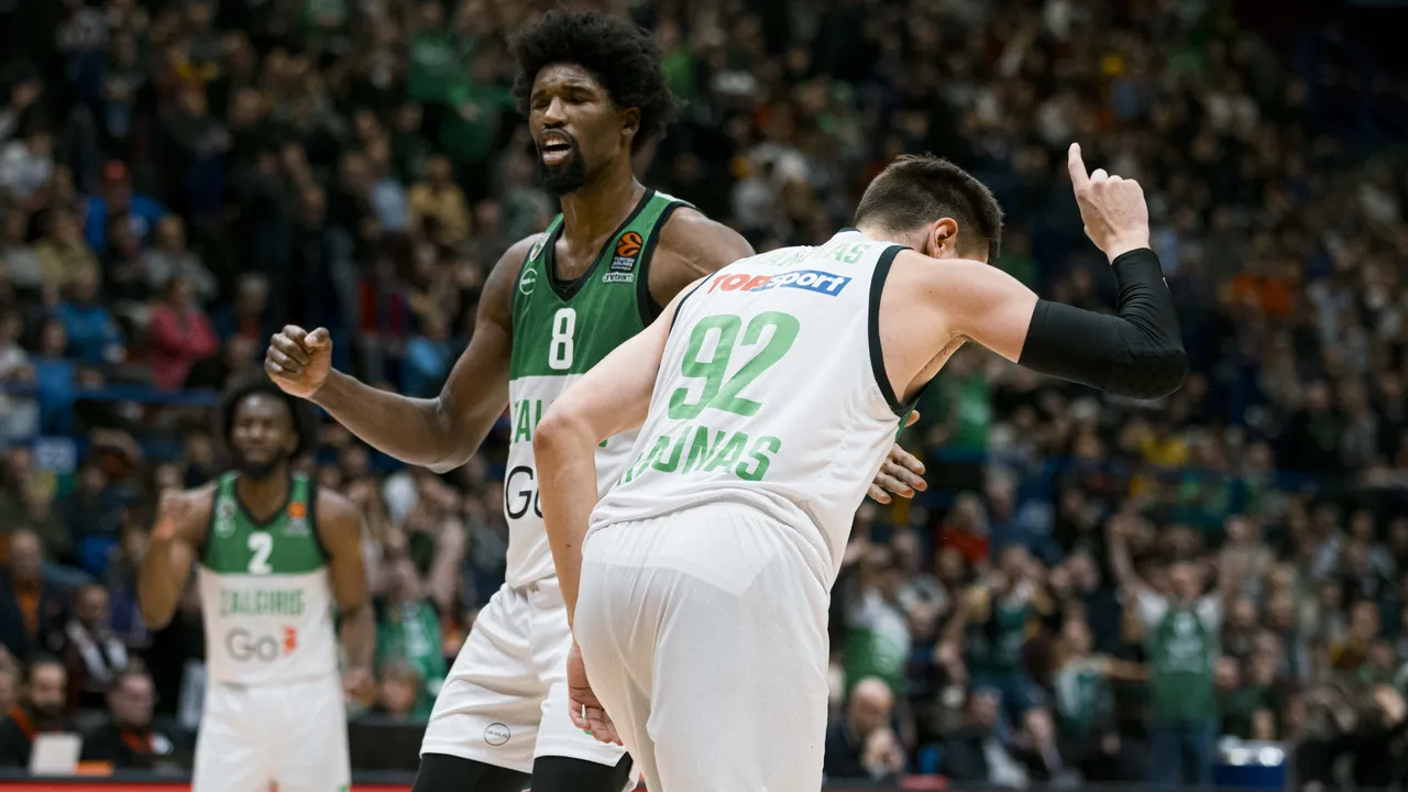 Rungtynių eigą kontroliavęs „Žalgiris“ šventė pergalę Milane