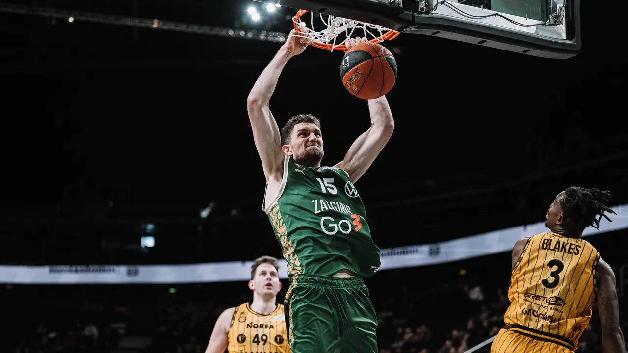 Another win sends Zalgiris to the Cup Final Four