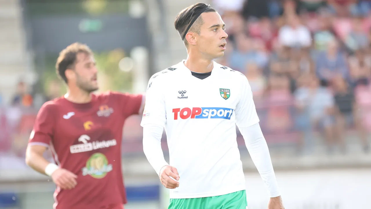 Trys Filipo Dangubičiaus įvarčiai nukalė pergalę Telšiuose