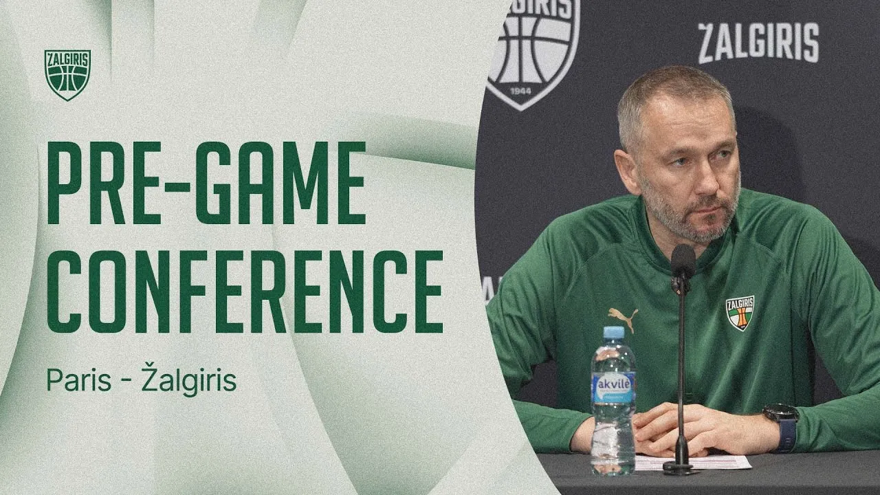 T.Masiulis prieš kelionę į Paryžių: „Vykstame pas greičiausią Eurolygos komandą“