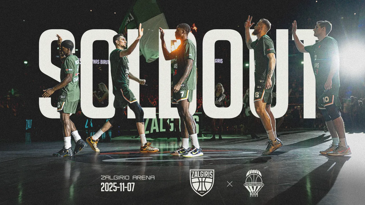 „Žalgirio“ rungtynės su Valensijos klubu – sausakimšoje arenoje